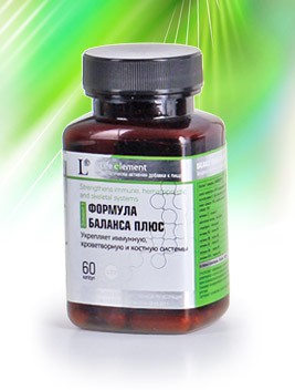 Элемент 1. Формула баланса плюс