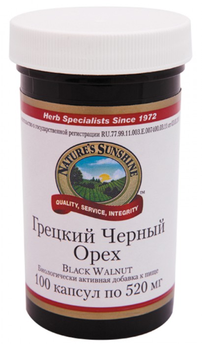 Грецкий черный орех