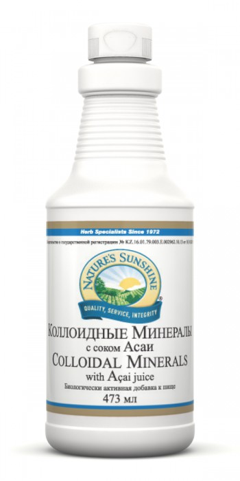 Коллоидные минералы с соком Асаи